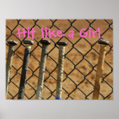 Net als een meisje poster (Voorkant)