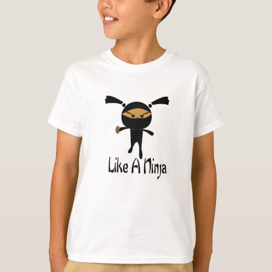 Net als een Ninja T-shirt (Voorkant)