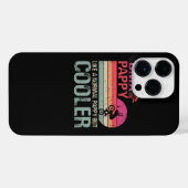 Net als een normale papiermachine, maar koeler bmx iPhone hoesje (Achterkant horizontaal)