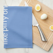 Net als een rockbun Funny Expression Tea Theedoek (Quarter Fold)