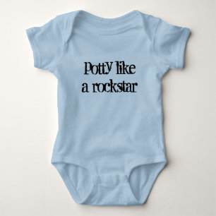 net als een rockster romper