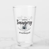 Net als Jeff Pint Glas (Achterkant)