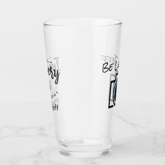 Net als Jeff Pint Glas (Rechts)