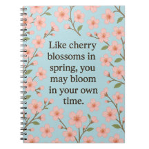 Net als kersenbloesems in de lente bloeien in je e