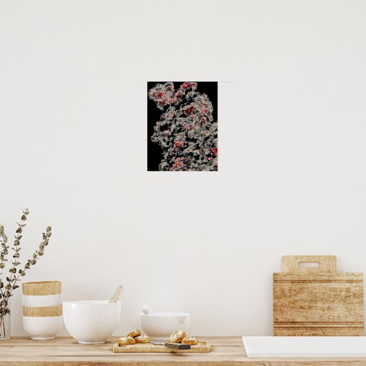 Net als Lace Poster (Keuken)