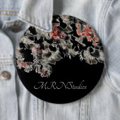 Net als Lace Ronde Button 6,0 Cm (In situ)