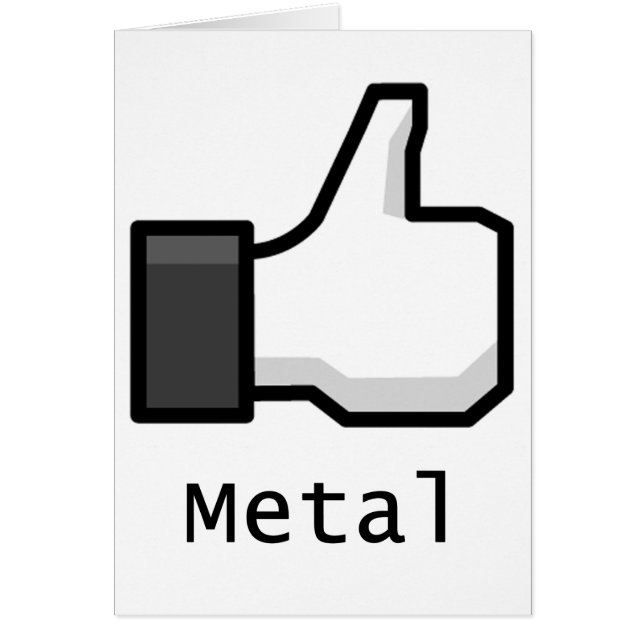 Net als metaal (Voorkant)