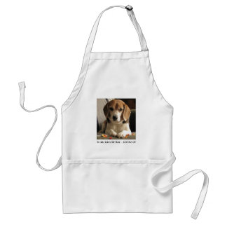 Net als mijn beste hond Apron Standaard Schort