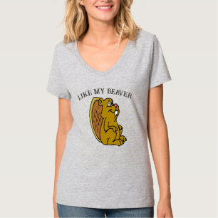 Net als mijn bever, T-shirt