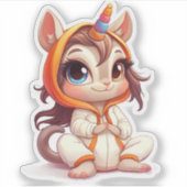 Net als niemand anders, vinyl Sticker (Voorkant)