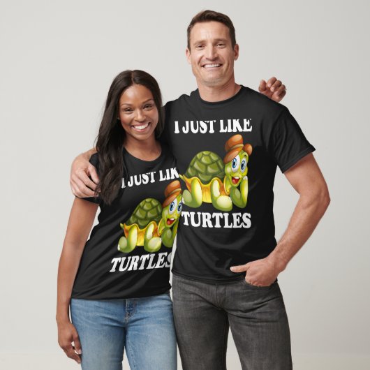 Net als schildpadschildpadden Zee T-shirt (Unisex)