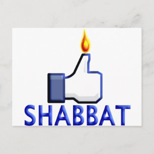 Net als Shabbat Briefkaart