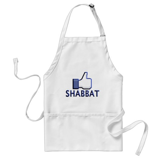 Net als Shabbat Standaard Schort (Voorkant)