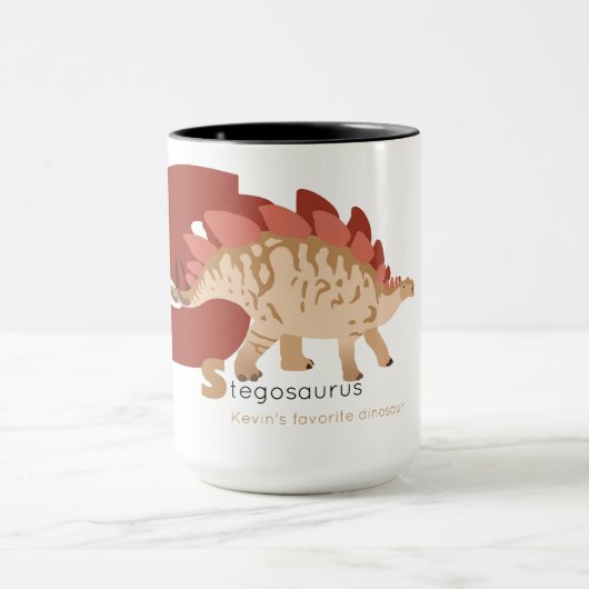 Net als Stegosaurus Mok (Midden)