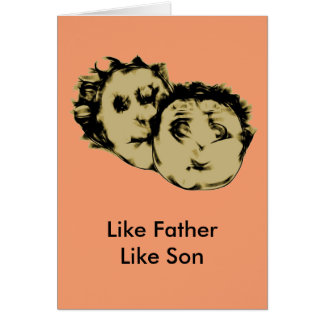 Net als vader als zoon