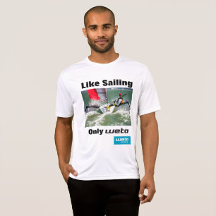Net als zeiling. Alleen Weta. T-shirt