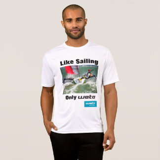 Net als zeiling. Alleen Weta. T-shirt