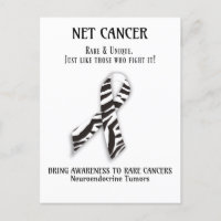 NET Cancer rare Carte postale de tumeur neuroendoc
