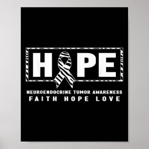Net Cancer Shirt - Hope Net Neuro-endocriene Tumor Poster