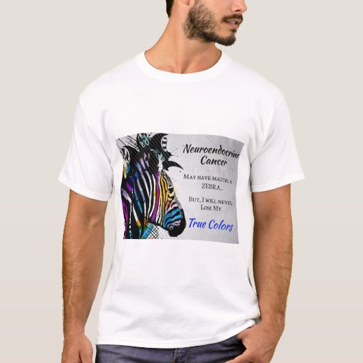 NET Cancer Support and Awareness t shirt (Voorkant)