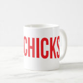 Net Chicks Fun Mok (Voorkant rechts)
