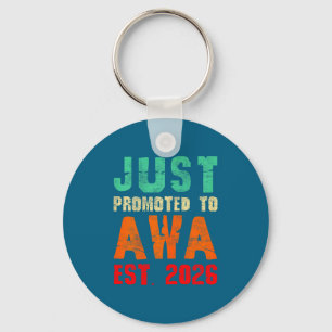Net gepromoveerd tot awa est 2026 vintage oma 26 sleutelhanger