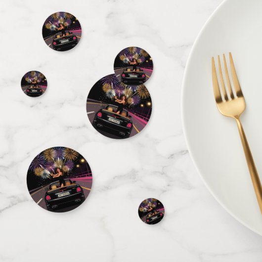 Net Gescheiden Feestviering Confetti (Groep)