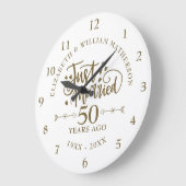 Net getrouwd 50ste bruiloft Jubileum Grote Klok (Hoek)