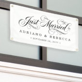 Net Getrouwd Auto Banner (Buitenkant Gebouw)