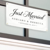 Net Getrouwd Auto Banner (Buitenkant Gebouw)