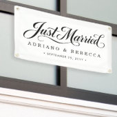 Net Getrouwd Auto Banner (Buitenkant Gebouw)