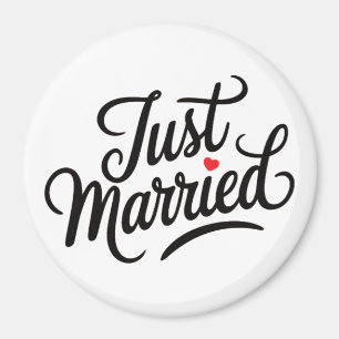 Net getrouwd Bridal Magneet