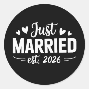 Net Getrouwd Geschat 2026 Trouwpartij Vrouw Echtge Ronde Sticker