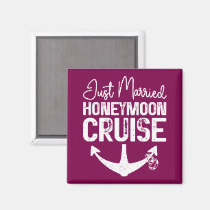 Net Getrouwd Honeymoon Cruise Ring Bijpassende Cad Magneet