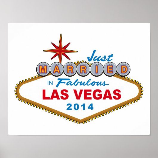 Net getrouwd in Fabulous Las Vegas 2014 (Sign.) Poster (Voorkant)
