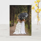 Net Getrouwd Kaart (Gele Bloem)