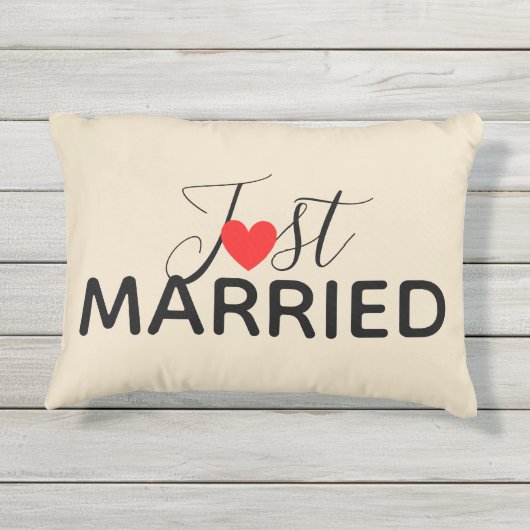 Net Getrouwd Kussen voor Buiten (Achterkant)