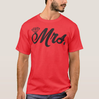 Net Getrouwd Mevrouw Echtgenote Bruid Verloving Ho T-shirt