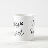 Net getrouwd mevrouw Smith Couple Coffee Mok Funny (Center)