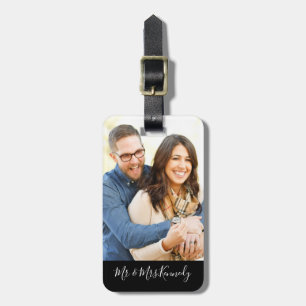 Net Getrouwd Mijnheer En Mevrouw Foto Bagagelabel