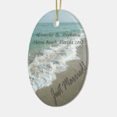 Net getrouwd Ocean Surf Ornament (Links)