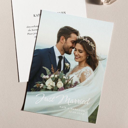 Net Getrouwd Script Huwelijksfoto Aankondiging