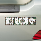 NET GLASSIN BUMPERSTICKER (Op auto)