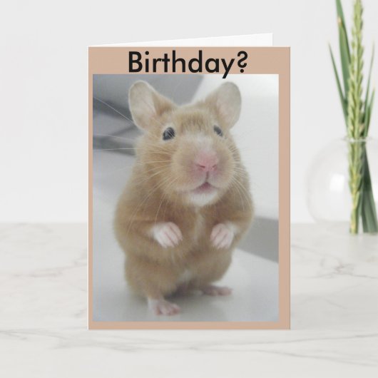 Net hoorde ik? kaart (Voorkant)