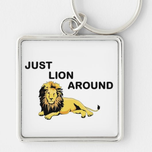 NET LION ROND SLEUTELHANGER (Voorkant)