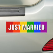 NET MARRIED GAY BUMPERSTICKER (Op auto)