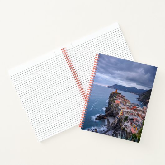 Net na zonsondergang | Vernazza, Cinque Terre, Ita Notitieboek (Binnen)