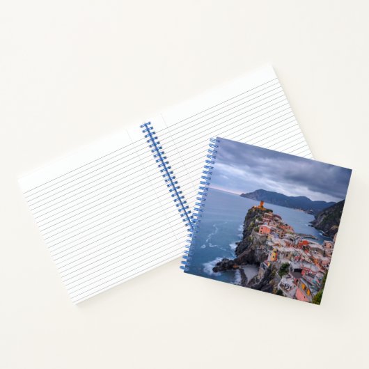 Net na zonsondergang | Vernazza, Cinque Terre, Ita Notitieboek (Binnen)