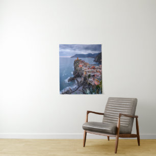 Net na zonsondergang   Vernazza, Cinque Terre, Ita Wandkleed