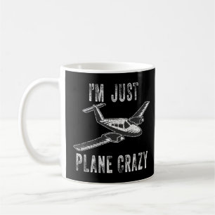 Net Plane Crazy - Vliegtuigen piloten K Koffiemok